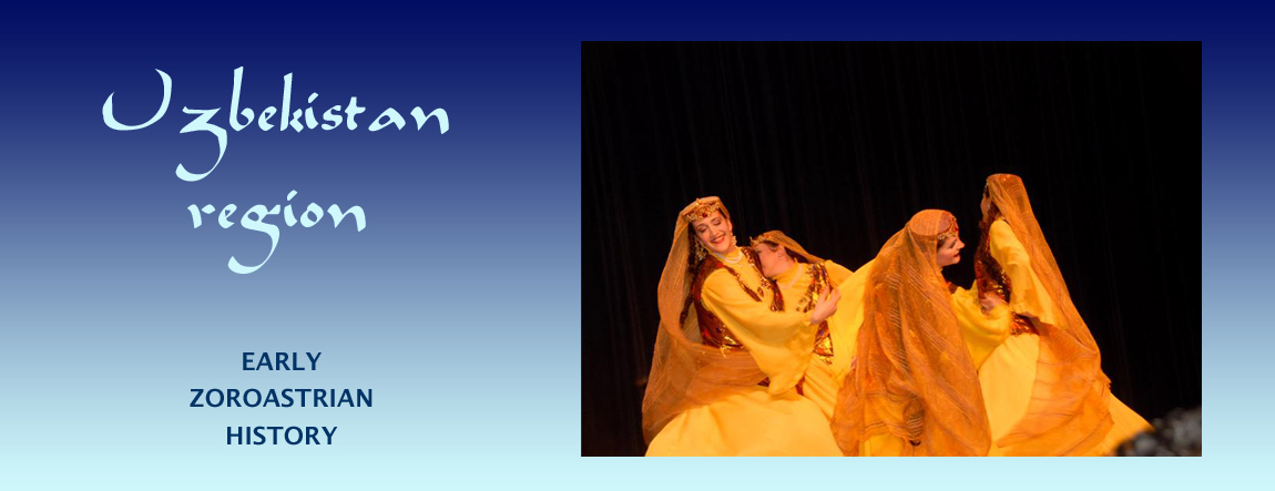 Uzbekistan & Zoroastrianism. Image: Dancers from the Silk Road Dance Co., Samarkand