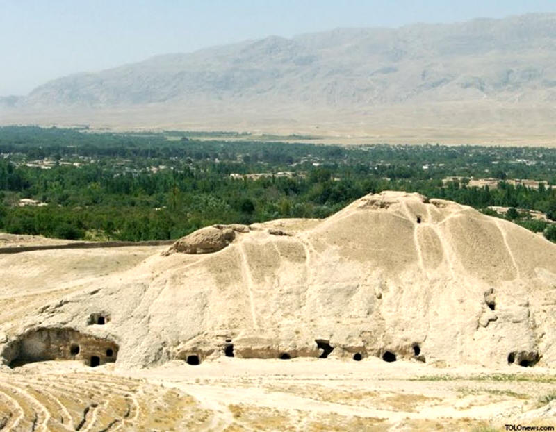 Caves near Aybak/Samangan city, Samangan Province