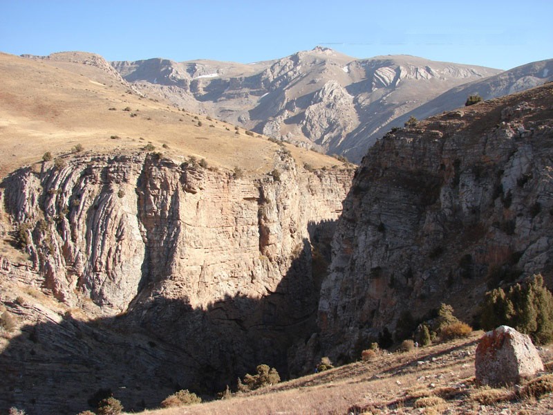 Amir Temir Canyon in the Baysun Mountains, Uzbekistan