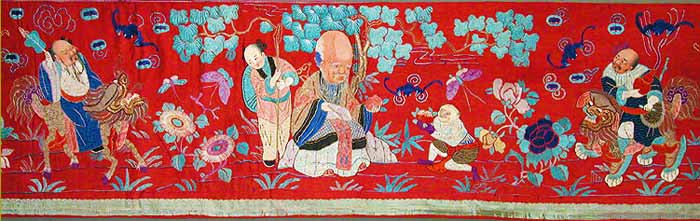 Some of the eight immortals