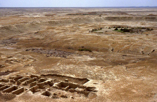 Mashhad-e Misriyan ruins' site.