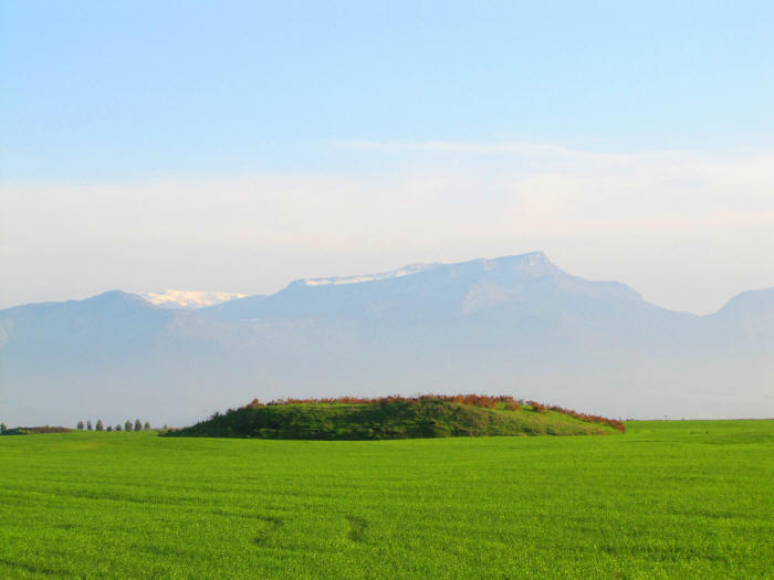 Tepe/Depe near Molla Sari 40 km WSW of Gonbad