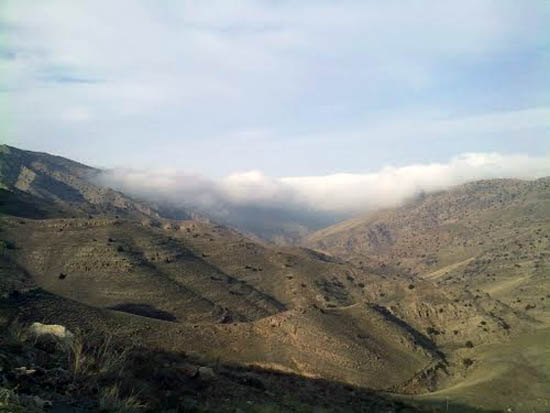 The drive down the Revand (Kopet Dag) to the Dargez basin