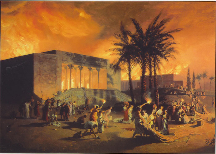 The Burning & Looting of Persepolis 1 (artist unknown)