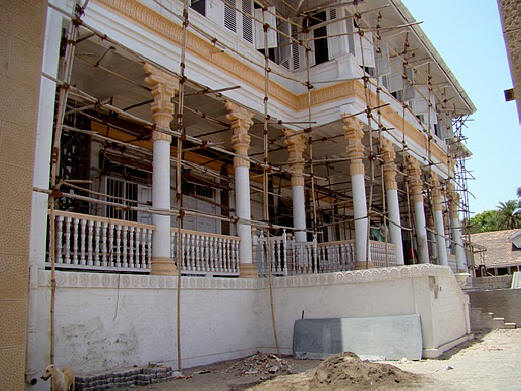 Atash Behram during renovations May 2008