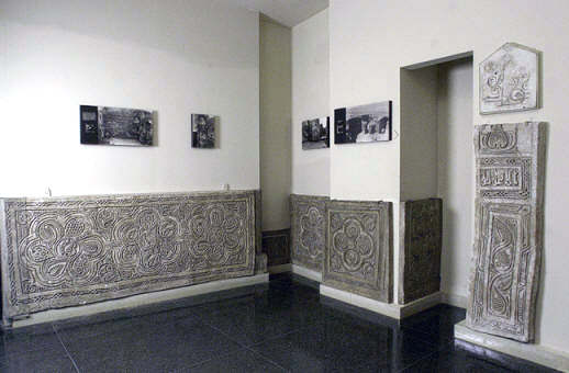 Another section of the Samanid hall reconstruction of the hall