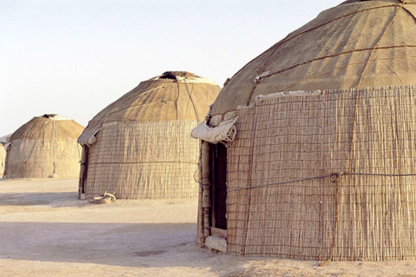 Yurts in the Kara Kum's Damla Oasis Yurts in the Kara Kum's Damla Oasis